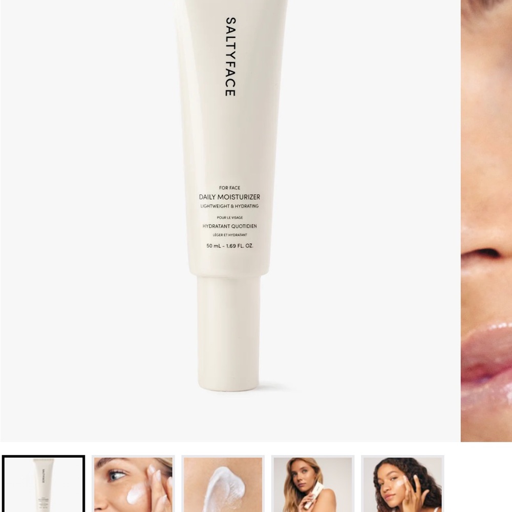 Salty Face Daily Moisturizer - NEW